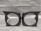 90-97 Mazda Miata NA Headlight Bezel Frame Surround Trim Black Shroud Kit 91NA03