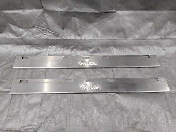 1990-1997 Mazda Miata Door Sill Aftermarket Miata Script  90-97 90nauc — Mazda Miata MX-5 OEM part product photo