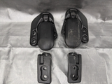 1990-2005 Mazda Miata Mx-5 OEM Soft Top Convertible Latch Latches Striker Set 02NB6198 90-05 Mazda Miata OEM used part