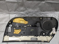 06-08 Mazda MX-5 Left Driver Door Card Panel Black 6 Speaker  NE59-68-45YL-02 #2