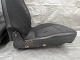 1999-2000 Mazda Miata Mx-5 OEM Black Cloth Seats Pair 98NB1174 99-00