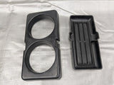 1990-1997 Mazda Miata Mx-5 OEM Center Console Assembly Cupholder Insert Tray Set #2 90-97 Mazda Miata OEM used part