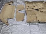 99-05 MAZDA MX-5 MIATA OEM CARPET SET 3 PIECES TAN 01NB4157