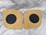 90-93 MAZDA MIATA DOOR SPEAKER PANEL GRILL COVER PAIR TAN 1990-1993 91NAHU