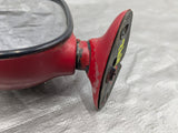 90-97 Mazda MX5 Miata OEM Right Passenger Side Mirror Red NA 1990-1997 93NA369