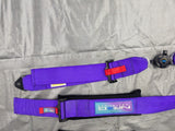 NRG Innovations SBH-4PC-SPP 4-Point Racing Harness Purple 2-in Webbing USED
