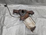 1999-2000 Mazda Miata Oem California Exhaust Header Manifold Down Mid Pipe 99-00 — Mazda Miata MX-5 OEM part product photo