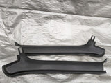 1990-1997 MAZDA MIATA A PILLAR WINDOW TRIM WINDSHIELD PLASTIC PAIR LEFT RIGHT