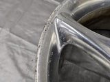 16” Mazda Miata Chrome Alloy Wheel Rim Twist 5 spoke 16x6.5 +40 4x100  01NB0469