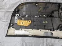 06-08 Mazda MX-5 Left Driver Door Card Panel Black 6 Speaker  NE59-68-45YL-02 #1
