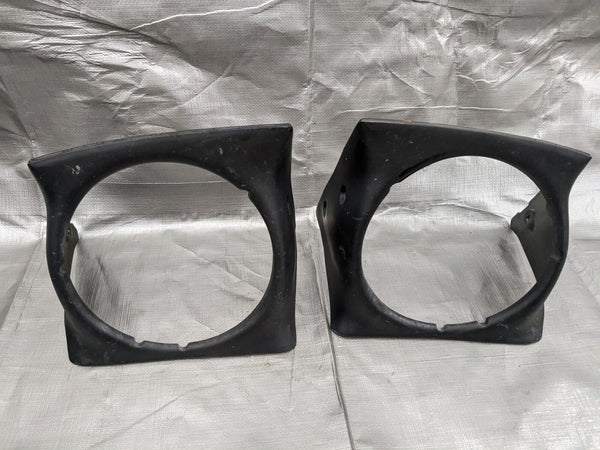 90-97 Mazda Miata NA Headlight Bezel Frame Surround Trim Black Shroud Kit 94NAPZ