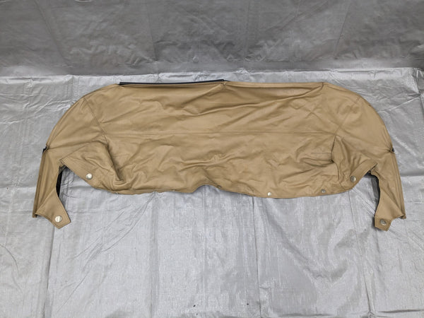 1999-2005 Mazda Miata MX-5 Tan Vinyl Convertible Top Tonneau Boot Cover 99-05 — Mazda Miata MX-5 OEM part product photo