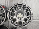 Vision 426 Cross Gunmetal 15x6.5 Wheels 4x100 38mm Rims Set Of 4 15" 4x100 4x114