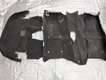 1999-2005 MAZDA MX-5 MIATA OEM CARPET SET 3 PIECES Black 99-05 01NB22V — Mazda Miata MX-5 OEM part product photo