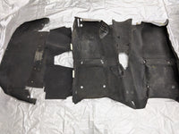 1999-2005 MAZDA MX-5 MIATA OEM CARPET SET 3 PIECES Black 99-05 01NB22V — Mazda Miata MX-5 OEM part product photo