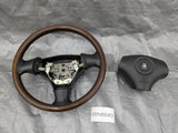1999-2005 Mazda Miata Mx-5 OEM Roadster NB Nardi Wood Steering Wheel 8402 99-05 Mazda Miata OEM used part