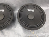 DS18 PRO-GM6.4B 6.5" Car Audio Speaker with Bullet 480W Max 4 Ohms - 2 Speakers