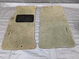 1999-2005 Mazda Miata NB OEM Tan Floor Mats Carpet 00NB7436 99-05 Mazda Miata OEM used part