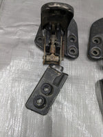 1990-2005 Mazda Miata Soft Top Convertible Latch Latches Striker Hardware Set #2