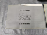 2001 Mazda Miata MX-5 OEM NB Owner’s Manual OEM Guidebook Set 01 01NB6119