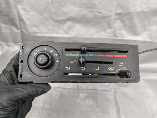 90-97 Mazda Miata MX5 MX-5 Heater Climate Control Panel USED HVAC 91NASU — Mazda Miata MX-5 OEM part product photo