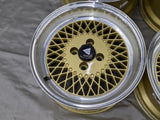 Enkei92 15x8 Rims 4x100 +25mm Offset ENKEI 465-580-4925SP Set of 4 Gold