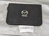 2002 Mazda Miata MX-5 NB Owner’s Manual OEM Guidebook Set 03NB9732