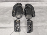 1990-2005 Mazda Miata Soft Top Convertible Latch Latches Striker Set 91NA0321