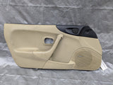 1999-2000 Mazda Miata Mx-5 OEM Door Panel Parchment Driver LH Side 00NB8402 99-00 Mazda Miata OEM used part