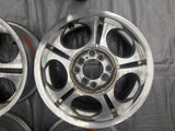 14x5" +45 offset 4x100 bolt patter aluminum wheels