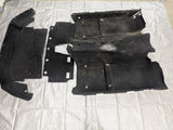 1999-2005 Mazda Miata Mx-5 OEM Black Carpet Set 3 piece Main Parcel Vert 99-05
