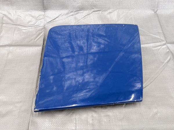 90-97 Mazda Miata Driver Headlight Top Lid Cover Blue 1990-1997 89NADU — Mazda Miata MX-5 OEM part product photo