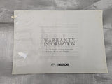 2002 Mazda Miata MX-5 NB Owner’s Manual OEM Guidebook Set 03NB9732