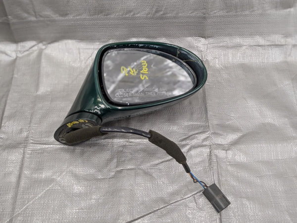 99-05 MAZDA MX-5 MIATA OEM DOOR MIRROR Green RH PASSENGER 00NB18J 1999-2005 — Mazda Miata MX-5 OEM part product photo