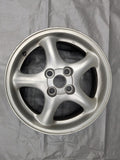 90-05 Mazda Miata NB OEM 15" 15x6 +40 4x100 Wheel Single 13lbs 04NB2710 #1