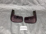 1999-2005 Mazda Miata Mx-5 OEM Maroon Rear Mud Flaps Flap Left Right Set 00NB8402 99-05 Mazda Miata OEM used part