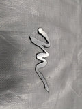 1994-1997 Mazda Miata Silver "M Edition" Fender Badge Emblem Genuine OEM 94-97