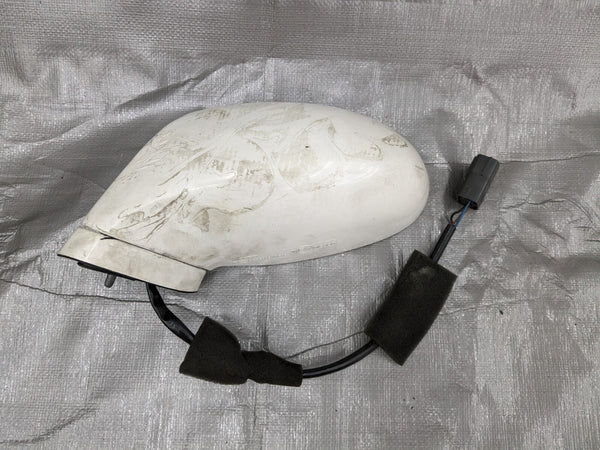 99-05 MAZDA MX-5 MIATA OEM DOOR MIRROR White LH Driver 1999-2005 00NBPT