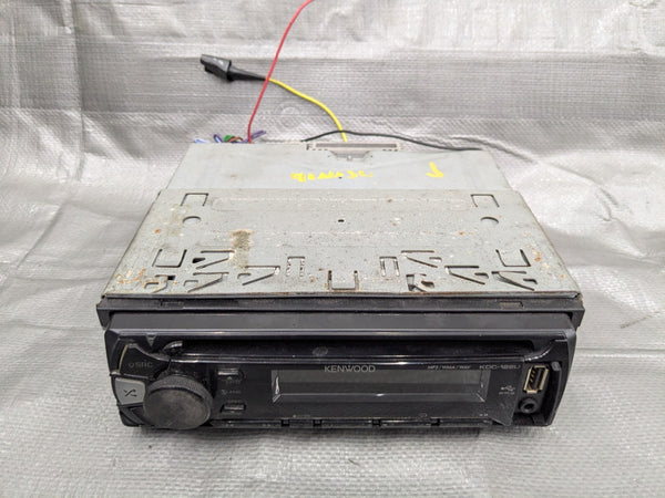 Kenwood KDC-122U Black Radio Car Audio CD Receiver Vintage Tested USB Mp3 — Mazda Miata MX-5 OEM part product photo