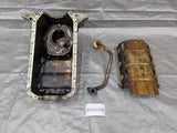 1990-1993 Mazda Miata Mx-5 OEM Engine Motor Oil Pan Assembly NA 1.6L 90NA5086 90-93 Mazda Miata OEM used part