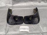 1999-2005 Mazda Miata Black Rear Mud Flaps Flap Left Right Set 99-05 01NB4157