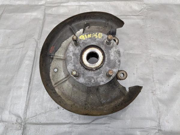 90-93 Mazda Miata / Rear Spindle Knuckle / Passenger Side / NO ABS / 91NASU — Mazda Miata MX-5 OEM part product photo