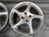 16” Mazda Miata OEM Alloy Wheel Rim Twist 5 spoke 16x6.5 +40 4x100 03NB9732