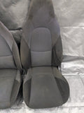 2001-2005 Mazda Miata Mx-5 OEM Black Cloth Seats Pair 01-05 00NB6198
