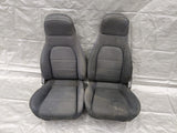 1990-1997 Mazda Miata Mx-5 OEM Black Cloth Seat Pair 90NA5086 90-97 Mazda Miata OEM used part