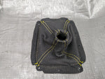 90-97 Mazda Miata NA Shift Boot Yellow Perforated Yellow Stitch  1990-1997