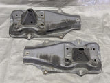 1999-2005 Mazda Miata Mx-5 OEM NB Front Bumper Core Support Crash Bracket Horn Silver 02NB25G 99-05 — Mazda Miata OEM used part product photo