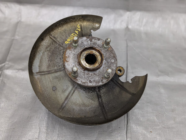99-03 Mazda Miata Rear Spindle Knuckle Passenger Side No ABS NC10-26-130 99NBA3F — Mazda Miata MX-5 OEM part product photo