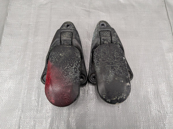 1990-2005 Mazda Miata Mx-5 OEM Hard Top Side Latches Set Pair Left Right 90-05 — Mazda Miata MX-5 OEM part product photo