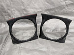 90-97 Mazda Miata Headlight Bezel Frame Surround Trim Black Shroud Kit 91NASU2 — Mazda Miata MX-5 OEM part product photo